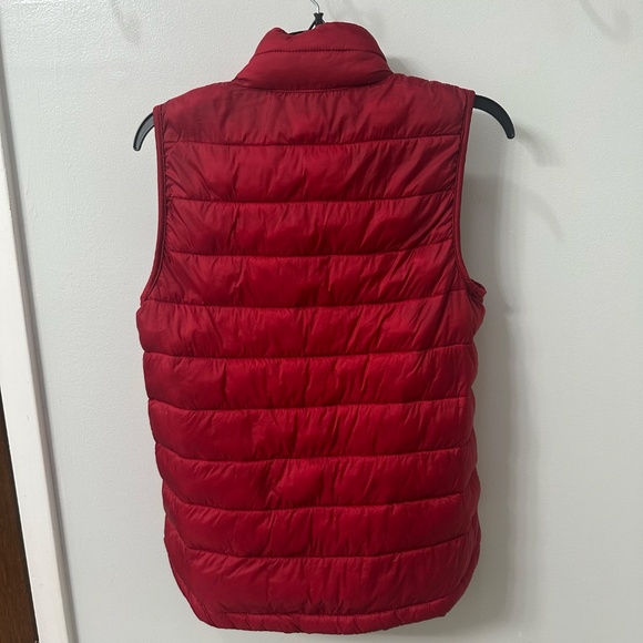 NWOT 32 DEGREES HEAT Nylon Packable Puffer Vest in Red Women's Small - Picture 3 of 6